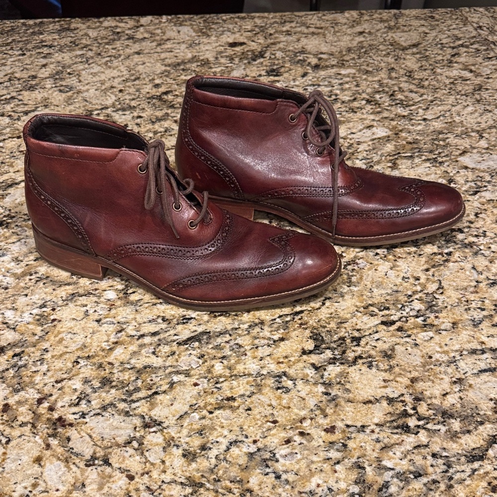 Cole Haan Men's Dark Brown Chukka Boots